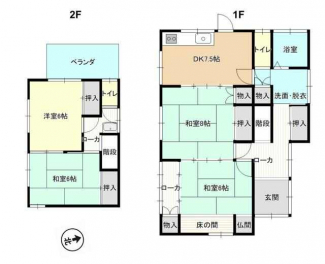 南宇和郡愛南町御荘平城の中古一戸建ての画像