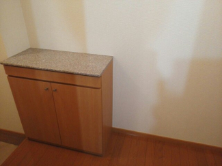 ゆったりとした玄関です