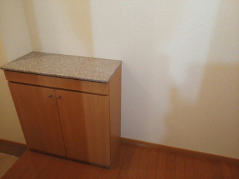 ゆったりとした玄関です