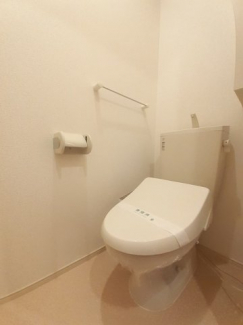トイレもきれいです