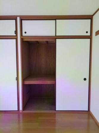 ちょっとした収納スペースも充実しています