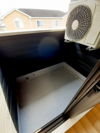 陽当たり良好なバルコニーです