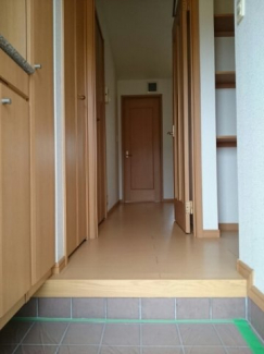 きれいな玄関です
