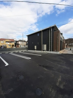駐車場に車を止められます