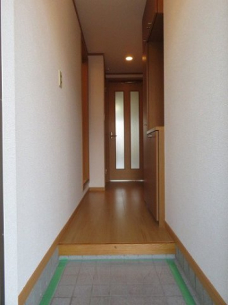 きれいな玄関です