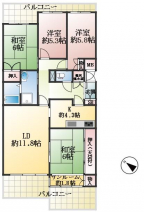 神戸市中央区港島中町３丁目の中古マンションの画像