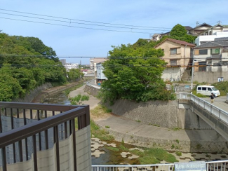 ２階からの眺望（南西）