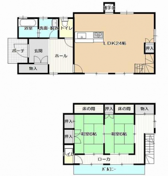 伊予郡松前町大字浜の中古一戸建ての画像