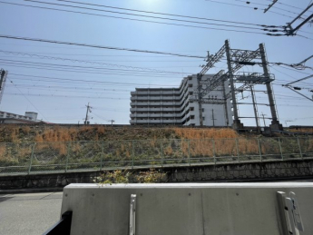 バルコニーからの景色です