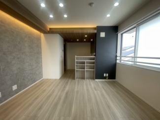 ゆったり過ごせるリビングです