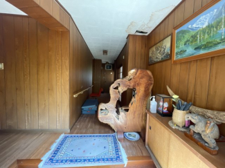 ゆったりとした玄関です