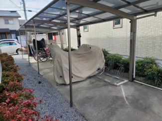 駐輪場です