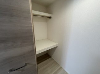 大きなスペースがあり、収納には困りません