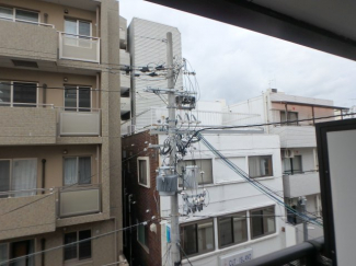 バルコニーからの景色です