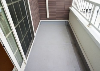 広々としたバルコニーです