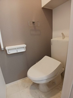トイレもきれいです