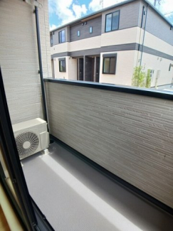 バルコニー付きです