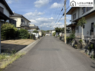 前面道路です。