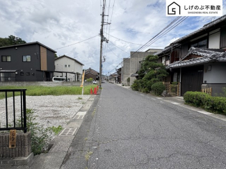 前面道路です。