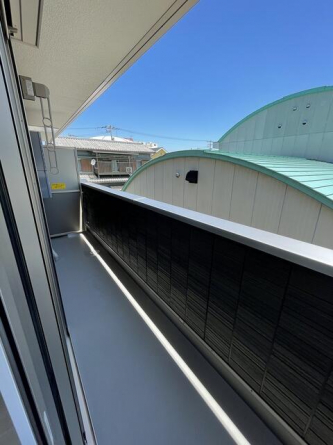 東面バルコニー