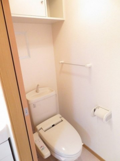 トイレもきれいです