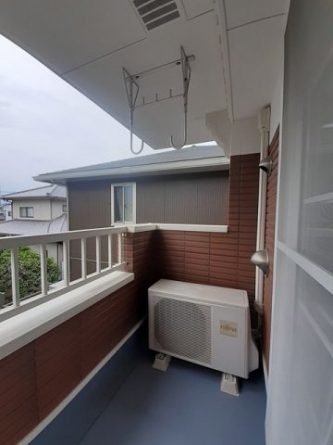 バルコニー付きです