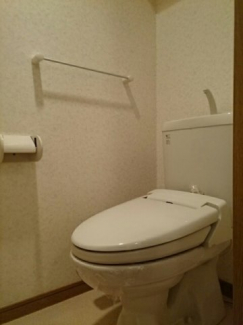 トイレもきれいです