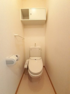 清潔感のあるトイレです