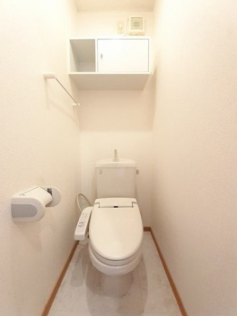 落ち着いたトイレです