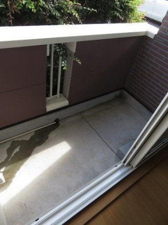 広々としたバルコニーです