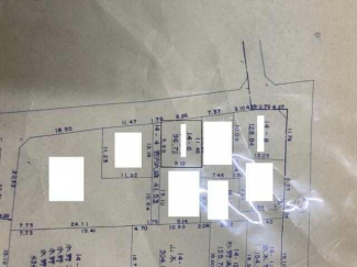 地積測量図　　更地渡し
