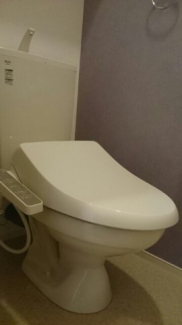 コンパクトで使いやすいトイレです