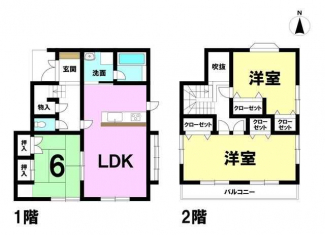 松山市来住町の中古一戸建ての画像