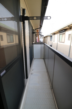 広々としたバルコニーです