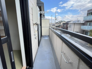 お洗濯にも便利なバルコニー付き