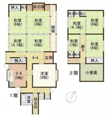 丹波市青垣町西芦田の中古一戸建ての画像