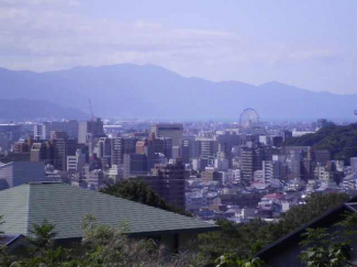 松山市内が一望
