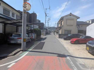 現地から勝山町方面を景色