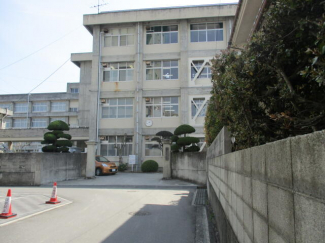 松山東高等学校北門まで100m