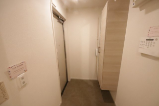 シンプルで使いやすい玄関です