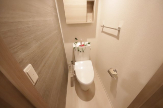 シンプルで使いやすいトイレです