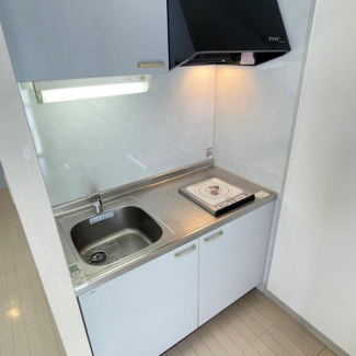コンパクトなキッチンで掃除もラクラク