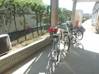 自転車置場です