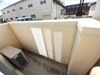 広々としたバルコニーです