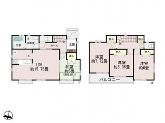 神戸市北区緑町７丁目の新築一戸建ての画像