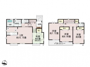 神戸市北区緑町７丁目の新築一戸建ての画像
