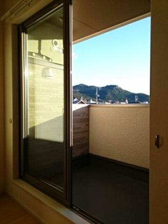 広々としたバルコニーです