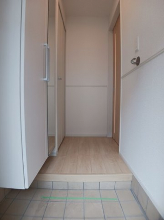 きれいな玄関です