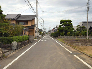 西側道路