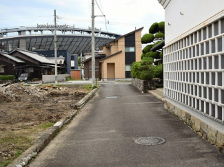 北側道路